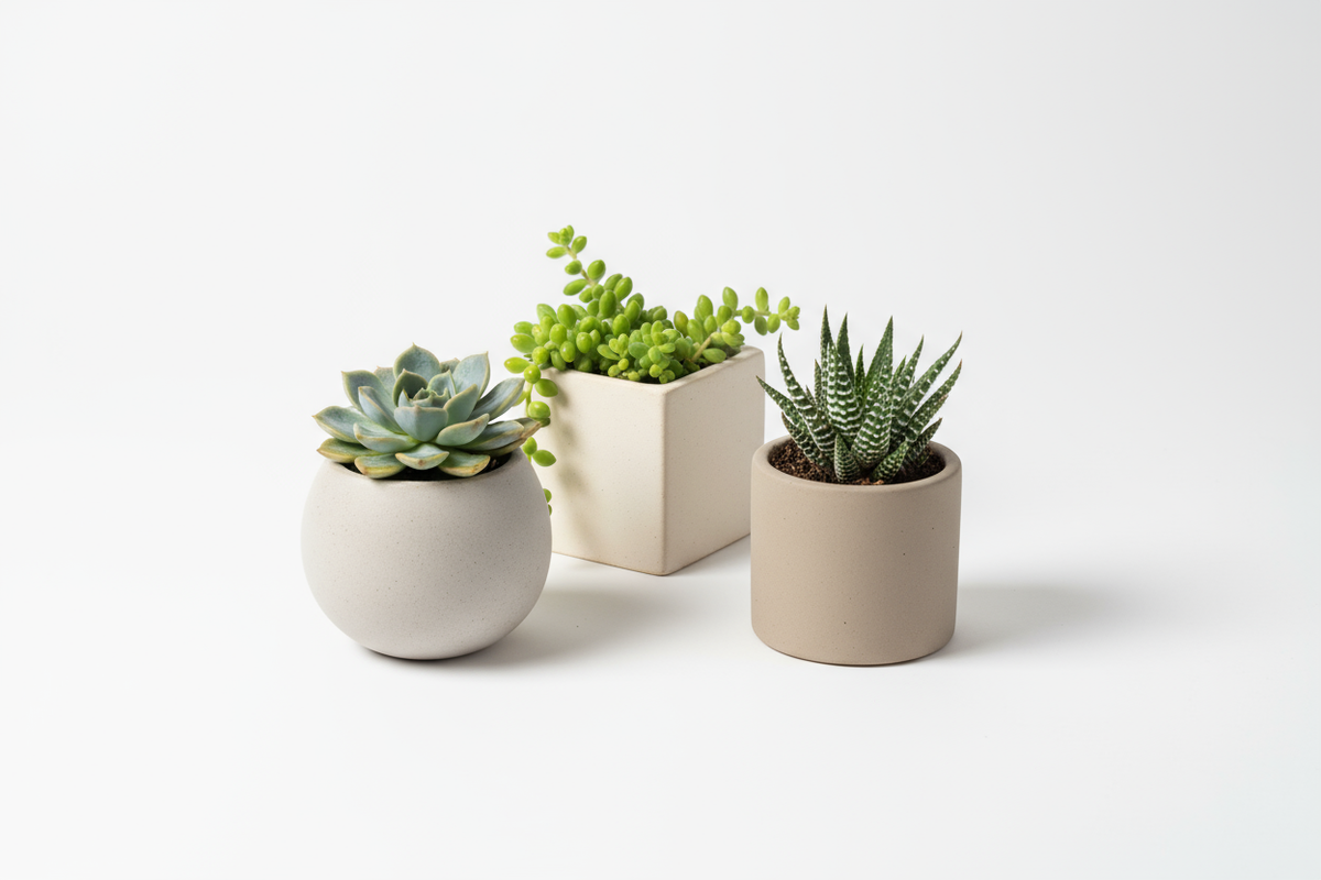 Succulent Trio