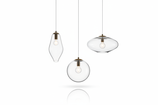Trio Glass Lamps