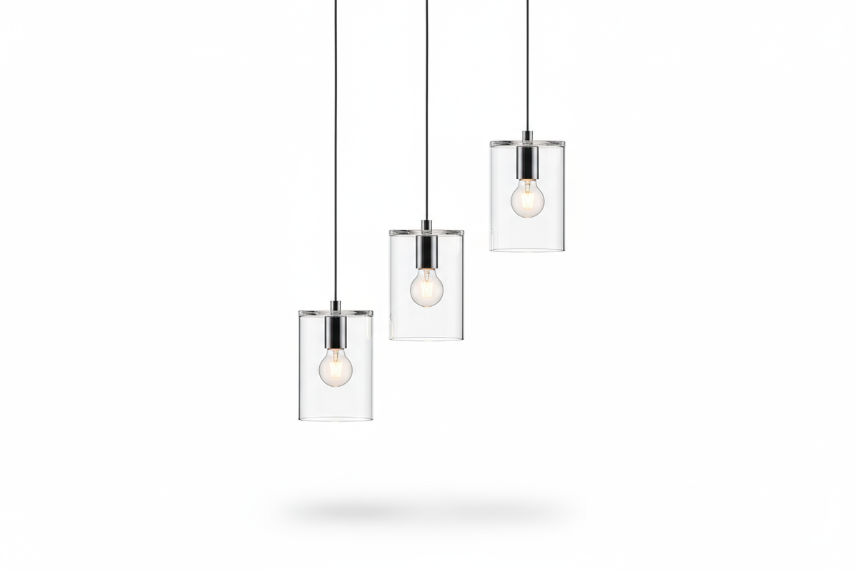 Trio Glass Lamps