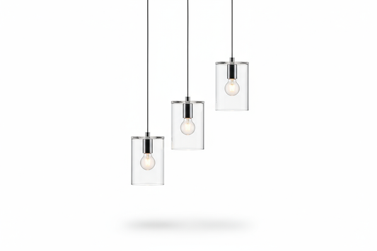 Trio Glass Lamps