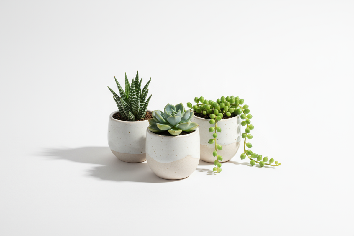 Succulent Trio