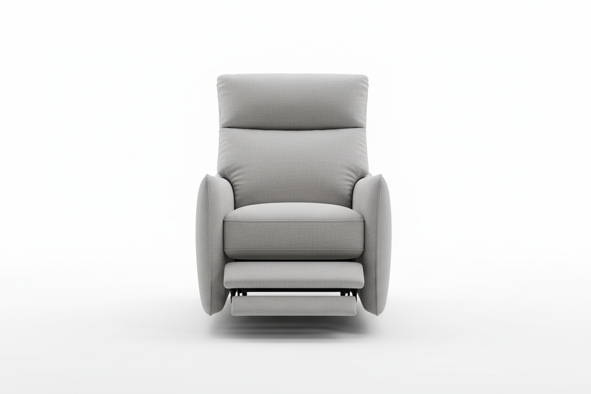 Soft Grey Recliner